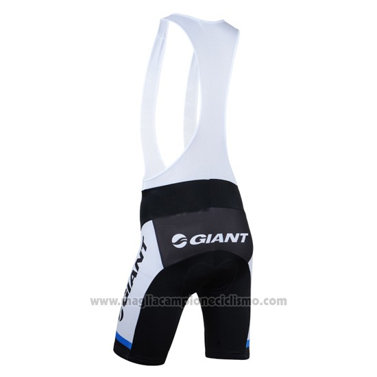 2014 Abbigliamento Ciclismo Giant Shimano Nero e Bianco Manica Corta e Salopette